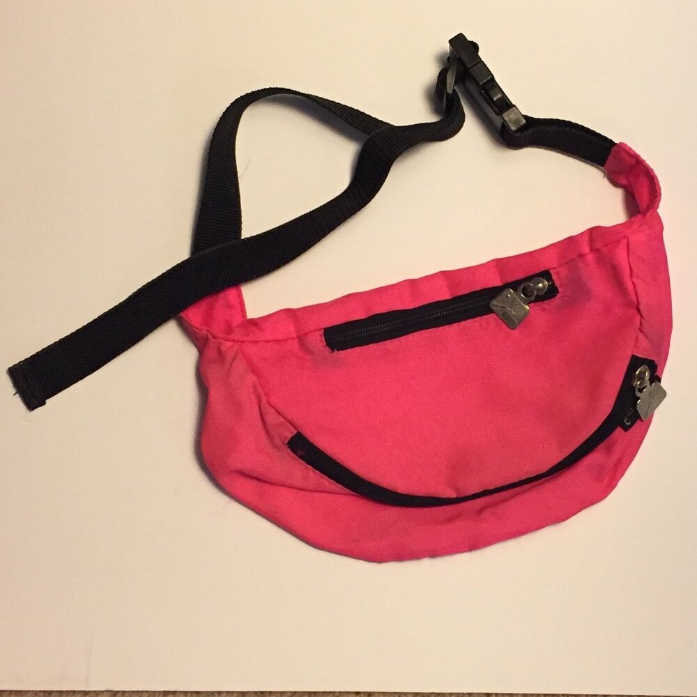 1980's Neon Pink Fanny Pack